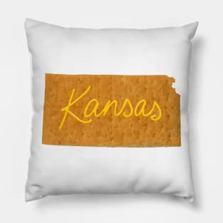 Kansas Graham Cracker Pillow