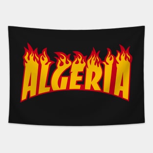 Algeria on fire Tapestry