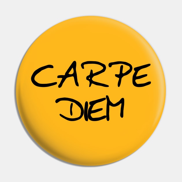 Inspirational Motivational Quotes Saying Carpe Diem T-Shirts Pin by Anthony88