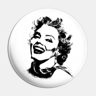 Marilyn Monroe Pop Art Portrait Pin