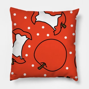 Apples with Polka Dots Pillow