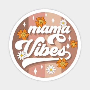 Mama Vibes Floral Magnet