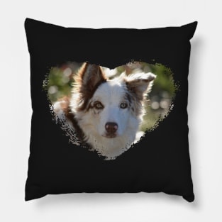 Love Border Collies Pillow