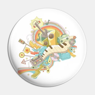 Music is my passion 2 Pin