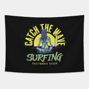 catch the wave Tapestry