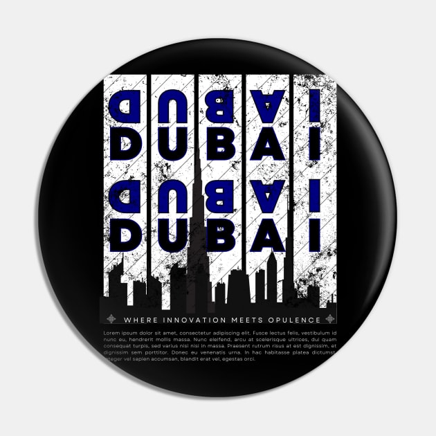 Dubai Pin by JEWEBIE