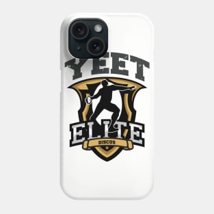 Yeet Elite Discus Athlete Badge Track N Field Athlete Phone Case