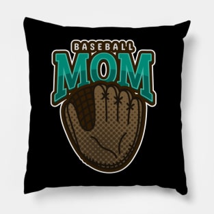 Baseball Mom Baseball Team Mom Baseball Mom Era Pillow