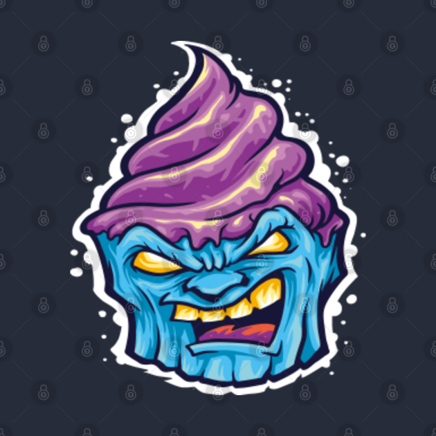 Zombie ice cream Ice Cream Lover TShirt TeePublic