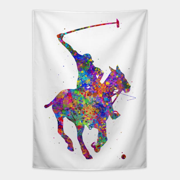 Polo sport Tapestry by Yahya Art