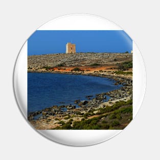 Watchtower. Malta Pin