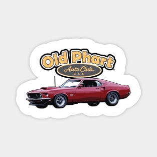 Old Phart Auto Club - Mustang Magnet