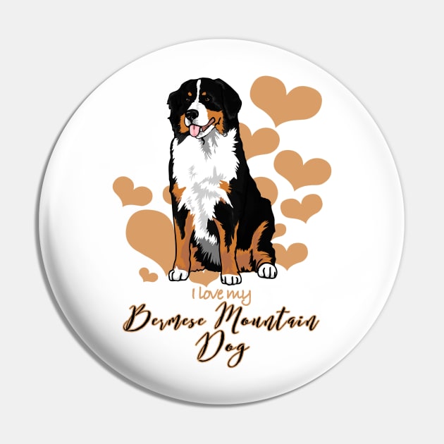 I love My Bernese Mountain Dog (A)! Especially for Berner Dog Lovers! Pin by rs-designs