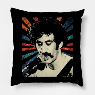 sketc vintage jim croce Pillow