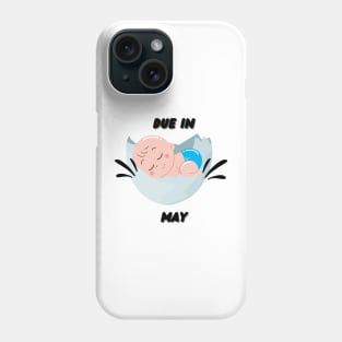 Due in May Baby Gift Phone Case