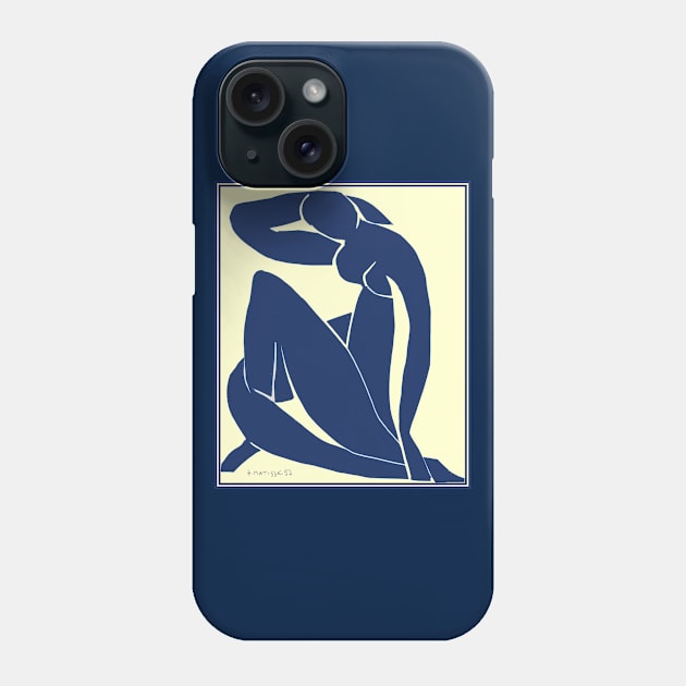 Matisse Modern Art Whimsical Abstract Woman Print Phone Case by posterbobs