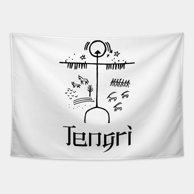 Tengri Tapestry by Tuwegl