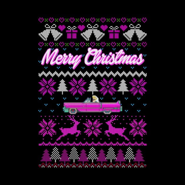 Merry Christmas - Barbie Ugly Xmas Sweater by Polomaker