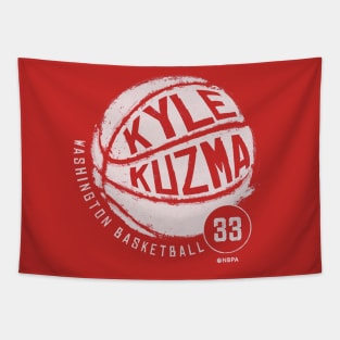 Kyle Kuzma Washington Basketball Tapestry