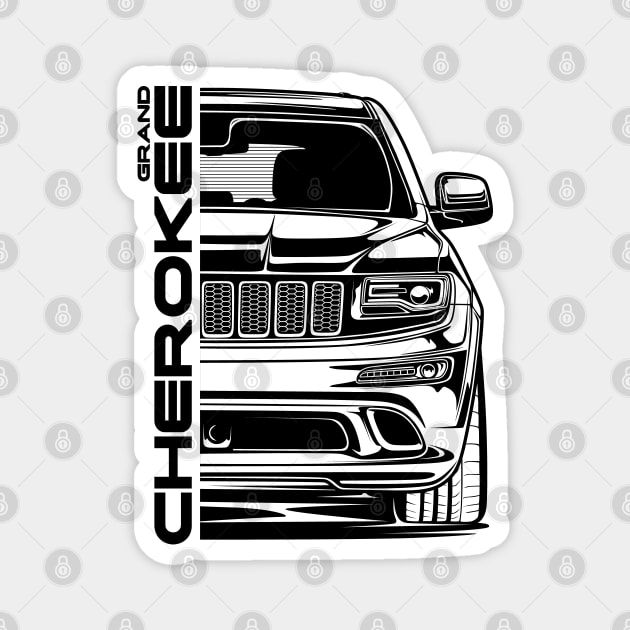 Grand Cherokee SRT8 Magnet by idrdesign