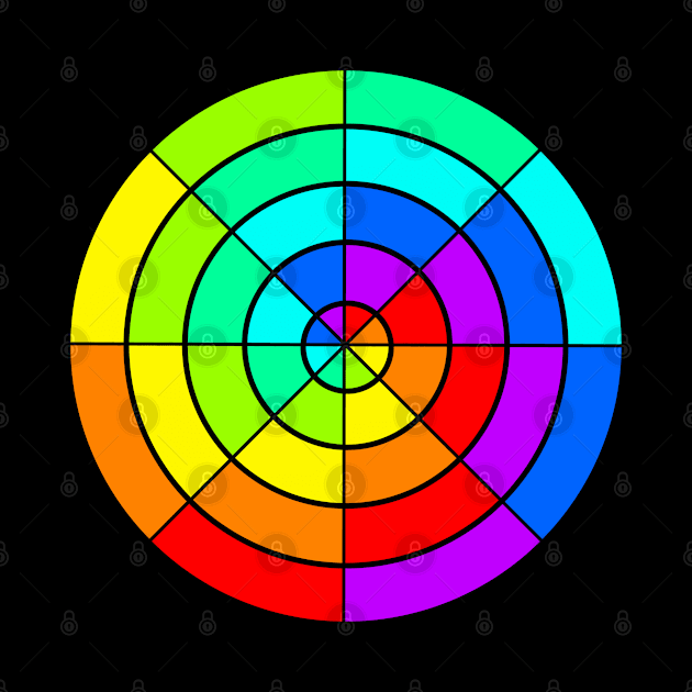 Colourful Rainbow Circle by XTUnknown