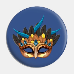 Venice Carnival Pin