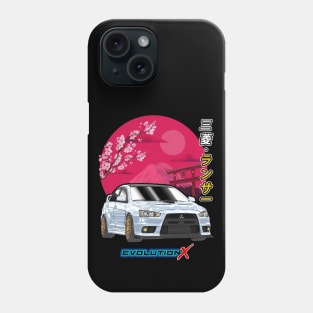 Nippon JDM Mitsubishi Lancer Evolution X Phone Case