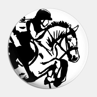 Showjumping Star Pin