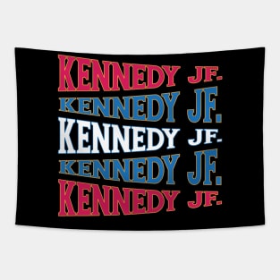 JFK NATIONAL TEXT ART USA KENNEDY Tapestry