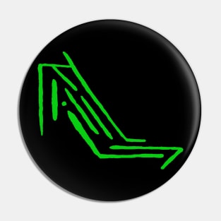 Signature of an AI - Green Pin