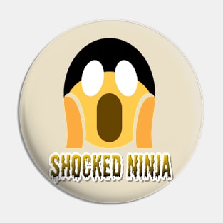 Shocked Ninja Pin