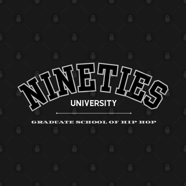 90s University - Hip Hop by THINK. DESIGN. REPEAT.