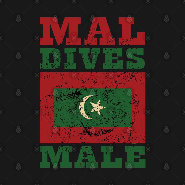 Flag of Maldives by KewaleeTee