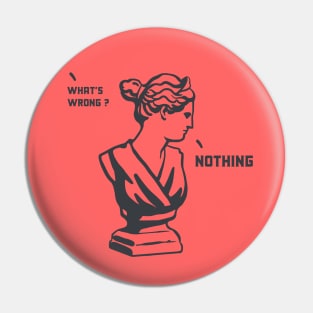 Venus / Aphrodite as a funny passive aggressive girlfriend meme Pin