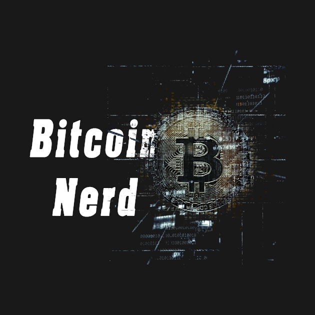 Bitcoin Nerd Gift T-Shirt Greeks and Nerds by gdimido