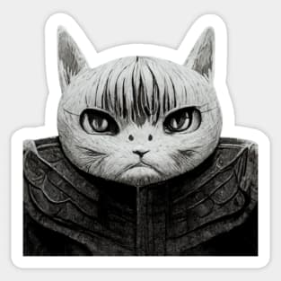 cat Sticker for Sale by badri2