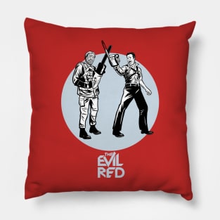 The Evil Red [Caged In Podcast] Pillow