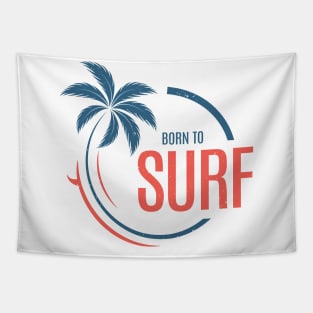 Born to surf Tapestry