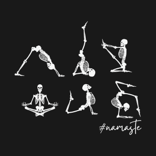 Skeleton Namaste T-Shirt