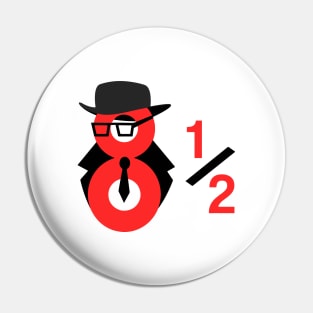 ​8 1⁄2 eight and a half Federico Fellini movie fan art drawing Pin