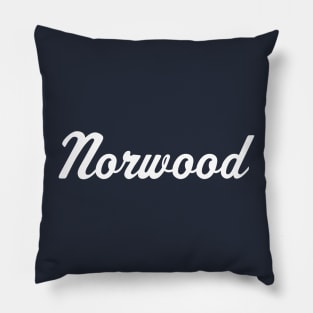 Norwood Script Musketeer Pillow