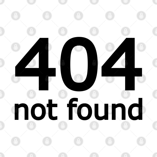 404 not found by Solenoid Apparel