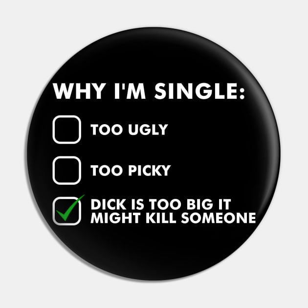 Reasons why I'm single Pin by NotoriousMedia