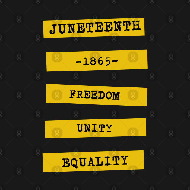 Juneteenth, 1865 by Artisan