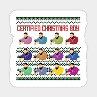 Certified Christmas Holiday Art Magnet