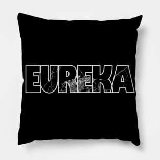 Eureka Street Map Pillow