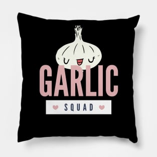 Garlic Squad - Cute Women Vegan Gift Pillow