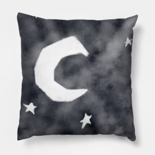 Moon and stars Pillow