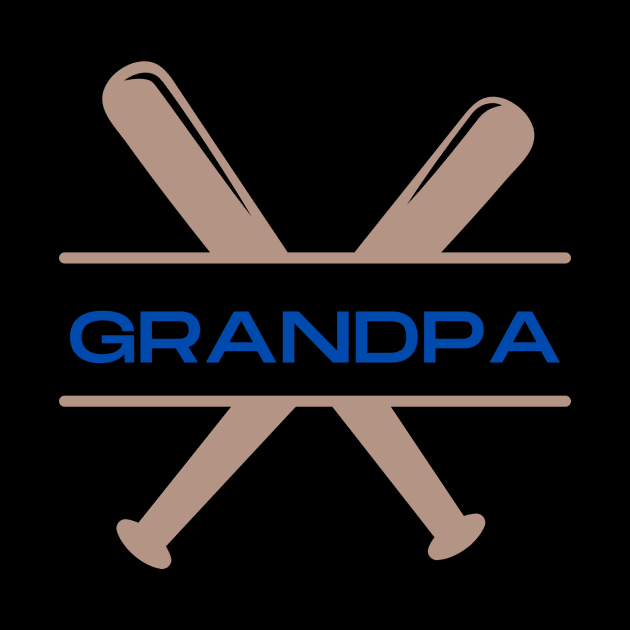 Baseball Grandpa by Sport-tees by Marino's