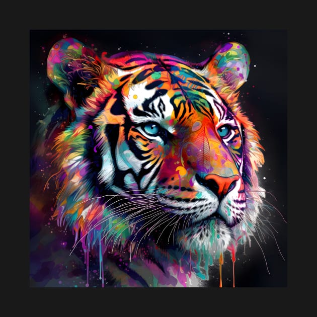 Colorful Tiger by Mistywisp